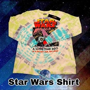 NWT STAR WARS LONG SLEEVE SHIRT Inv A2417, 2530